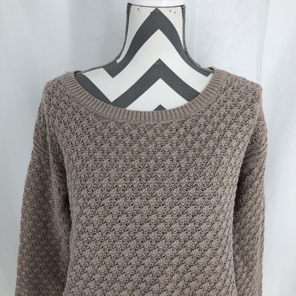 Old Navy Icelandic Mineral Popcorn Stitch Textured Pullover Sweater Medium